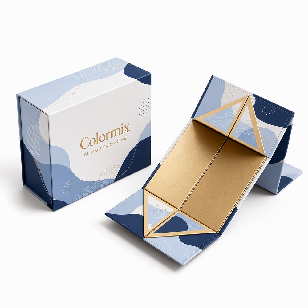 Collapsible Magnetic Boxes — collapsible magnetic box by Colormix Packaging