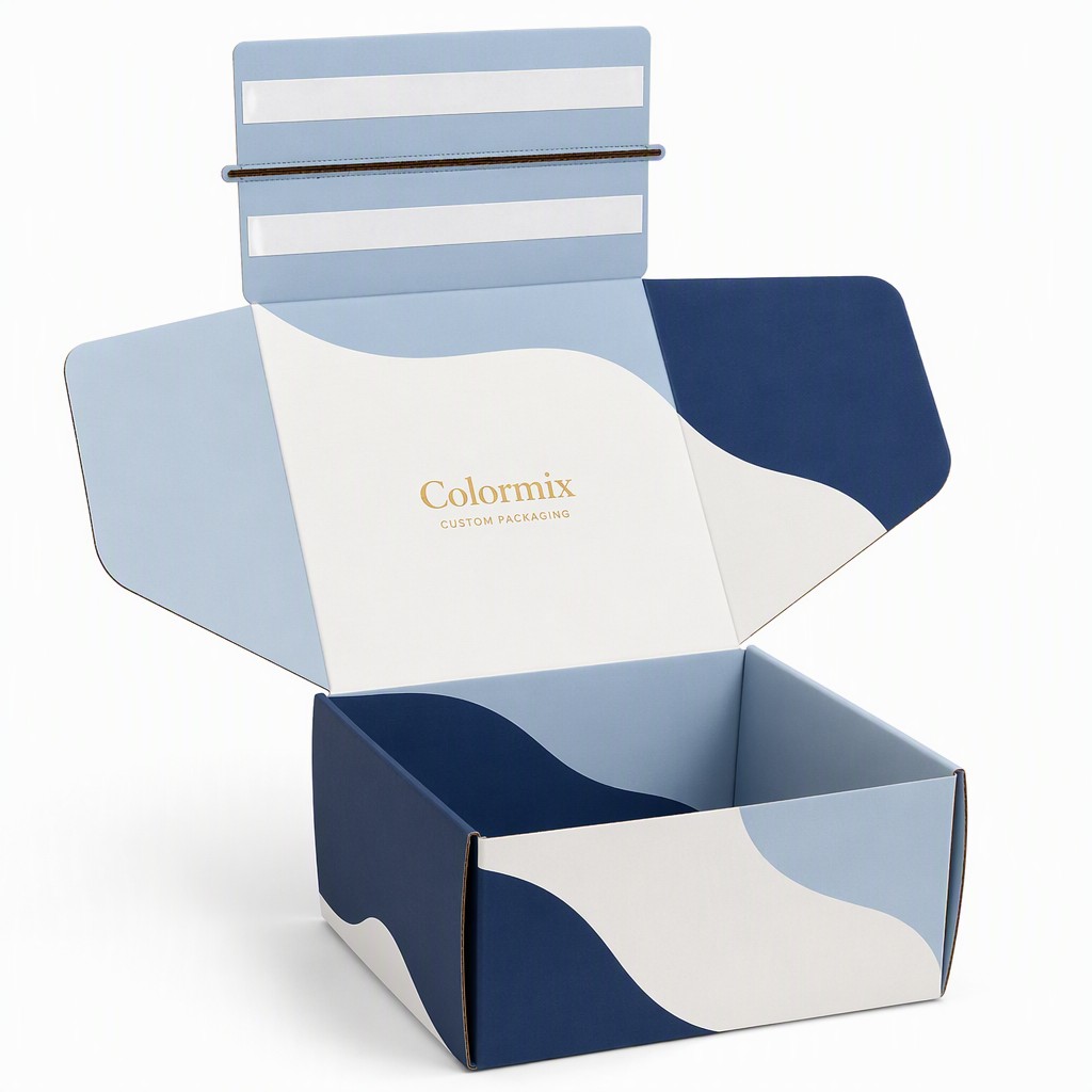 Double Strip Tear-Off Mailer Box — double strip tear off mailer box