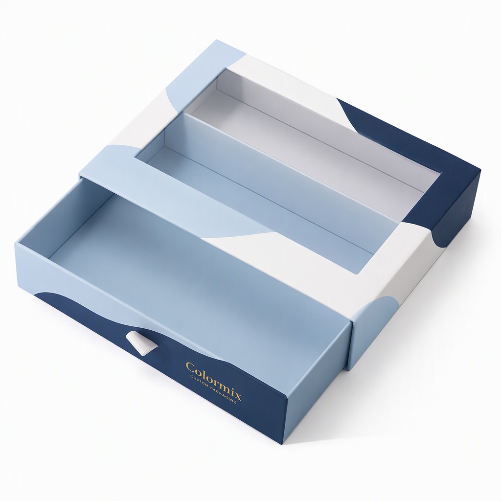 Drawer Style Box with Window — drawer style box with window